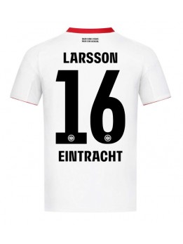Eintracht Frankfurt Hugo Larsson #16 Auswärtstrikot 2025-26 Kurzarm